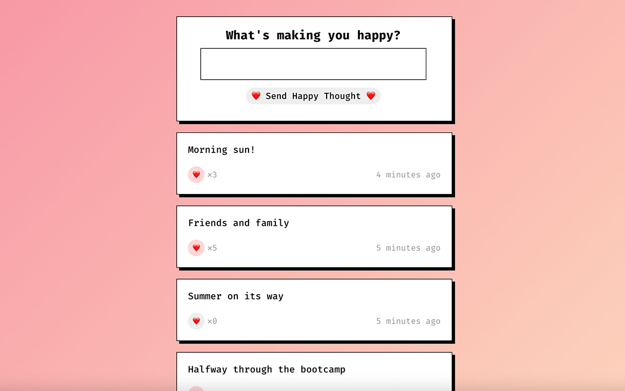 project screenshot